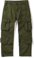 ochenta military pockets army 170 11 12 boys' clothing ~ pants logo