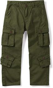 img 2 attached to OCHENTA Military Pockets Army 170 11 12 Boys' Clothing ~ Pants