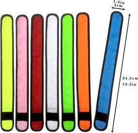 img 2 attached to 6/7 Pack LED Armbands Slap Bracelets - Perfect Glow Party Supplies for Lives, Festivals, and Night Events!