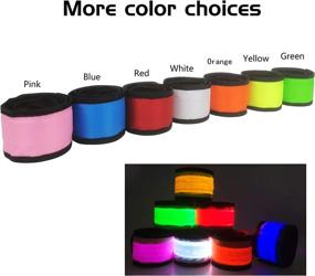 img 3 attached to 6/7 Pack LED Armbands Slap Bracelets - Perfect Glow Party Supplies for Lives, Festivals, and Night Events!