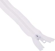 🧵 ykk 120-inch long arm quilting machine, 5 molded plastic separating zippers in white - pack of 1 logo