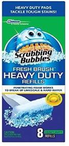 img 2 attached to 🧼 Scrubbing Bubbles Fresh Brush Heavy Duty Refill - Pack of 8