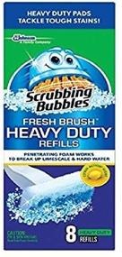 img 1 attached to 🧼 Scrubbing Bubbles Fresh Brush Heavy Duty Refill - Pack of 8