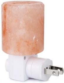 img 4 attached to 🔮 J-Deal Salt Lamps Himalayan Original Crystal Rock Salt Stone Lamp Night Light: Cordless Holder Included