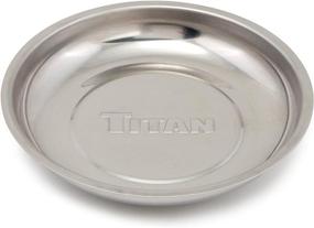 img 1 attached to 🧲 Round Magnetic Parts Tray by Titan 21264 - 5-7/8" - Improved SEO