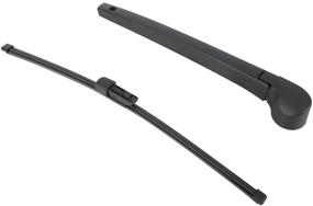 img 4 attached to 🧼 High-Quality X AUTOHAUX Rear Windshield Wiper Arm Set for VW Tiguan 2018-2020 - 380mm 15inch: Ensuring Optimal Visibility