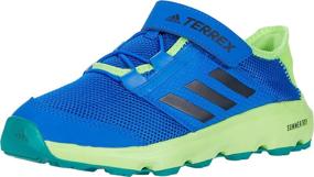 img 1 attached to 👟 adidas Внешний несетерлит Водная обувь Terrex Voyager Summer Ready Cf K для детей