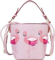 сумка через плечо flamingo drawstring bucket логотип