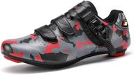 versatile mens road bike cycling shoes: spd compatible indoor and outdoor bicycle shoe logo