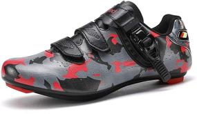 img 4 attached to Versatile Mens Road Bike Cycling Shoes: SPD Compatible Indoor and Outdoor Bicycle Shoe