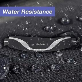 img 1 attached to 🏃 Runtopia Running Belt: Reflective Stripe, Waterproof, Super Elastic Waist, Large Capacity for iPhone 6 7 8 X Plus