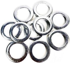 img 2 attached to Honda OEM 94109-14000 Oil Crush Washers/Drain Plug Gasket (Pack of 10)