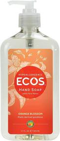 img 1 attached to Ecos Orange Blossom Soap Hand, 17 Fl Oz