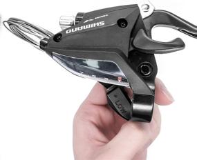 img 1 attached to Shimano Shifter ST EF500 Cables Ergonomic