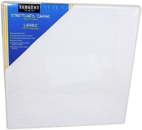 img 3 attached to 🎨 Sargent Art 90-2020: Premium 20x20-Inch Double Primed Stretched Canvas - 100% Cotton Excellence