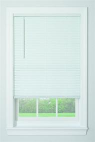 img 1 attached to 🪟 Bali Blinds 1-Inch Vinyl Cordless Blind, 34-Inch x 64-Inch, White