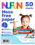 🎨 enhance creativity with nufun activities mess paper sheets logo