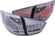 anzousa 311179 smoke led taillight for toyota tacoma - (sold in pairs) logo
