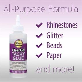 img 3 attached to 🔖 Aleene's Clear Gel Glue, 8-Ounce: Reliable and Versatile Adhesive Solution