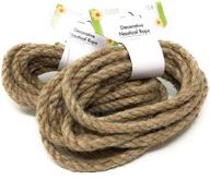 🌺 nautical rope floral garden decor, 26 feet logo