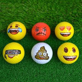 img 1 attached to Emoji Official Novelty Golf Balls