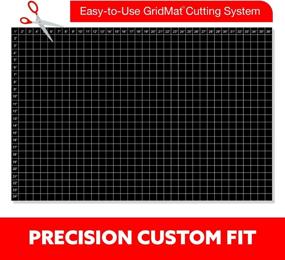 img 2 attached to ➡️ Premium Thick Under Sink Mat Cabinet Liner - GridMat, Custom Fit with Exclusive Cutting System, Waterproof, Ultimate Absorption, for Kitchen/Bathroom/Laundry - Charcoal, 24x34 Inches