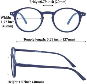 img 1 attached to 👓 Age Computer Accessories & Peripherals: EYEGUARD Eyeglasses - Alleviating Eyestrain from Computer Screens