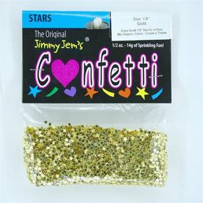 img 2 attached to ✨ Gold Confetti Star Retail Pack #9933 QS0 - 1/8 Inch