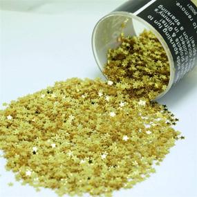 img 3 attached to ✨ Gold Confetti Star Retail Pack #9933 QS0 - 1/8 Inch