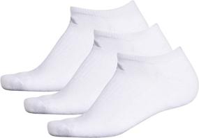 img 4 attached to 🧦 Top-Quality adidas Women's Cushioned No Show Socks - 3-Pack: Ultimate Comfort and Durability