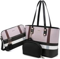 👜 lovevook women's fashion handbags shoulder satchel with wallet – perfect satchels for women logo