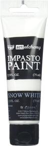 img 2 attached to Prima Marketing Alchemy Impasto Paint Snow White