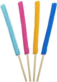 img 3 attached to Efficient Microfiber Detail Duster Sticks: AUEAR 8 Pack for Effective Cleaning in the Smallest Spaces of Home and Car