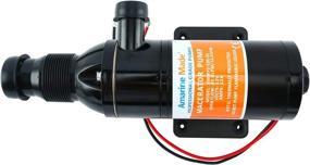 img 1 attached to 💩 Amarine Made 12V 12 GPM Macerator Waste Water Pump with New Anti-Clog Feature for RV, Marine, Trailer Toilet, Sewer - Self Priming