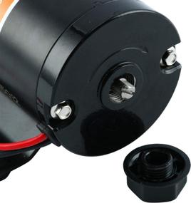 img 2 attached to 💩 Amarine Made 12V 12 GPM Macerator Waste Water Pump with New Anti-Clog Feature for RV, Marine, Trailer Toilet, Sewer - Self Priming