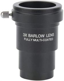 img 4 attached to 🔭 Enhance Your Telescope's Viewing Power with the 1.25-inch 3X Barlow Lens: Fully Black Multi Coated with M42x0.75mm Thread for Standard Telescope Eyepiece Astronomy