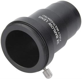 img 1 attached to 🔭 Enhance Your Telescope's Viewing Power with the 1.25-inch 3X Barlow Lens: Fully Black Multi Coated with M42x0.75mm Thread for Standard Telescope Eyepiece Astronomy