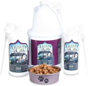 img 1 attached to 🐾 Optimal Skin and Coat Supplement for Dogs and Cats: Hemp Seed Oil, Flaxseed Oil, Grape Seed Oil and Fish Oil Blend to Soothe Dry Itchy Skin, Improve Coat Shine, Combat Hot Spots, Dandruff, and Allergies