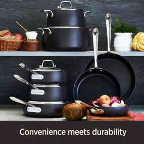 img 1 attached to All Clad E785SB64 Anodized Nonstick Cookware