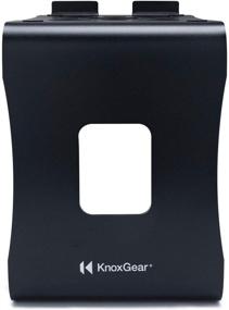 img 2 attached to 🔊 Enhance Your Sound Experience with Knox Gear Aluminum Bookshelf Speaker Stands - Black (Pair)