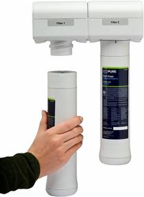 img 2 attached to 💧 EcoPure EPWURF Faucet Replacement Filter - Enhance your Water with Top-notch Filtration