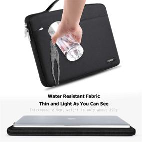 img 1 attached to Briefcase Compatible MacBook 2018 2021 Spill Resistant