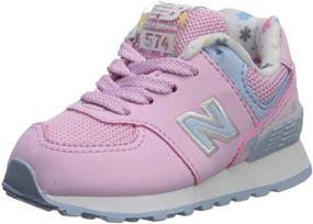 img 4 attached to 👟 New Balance Unisex-Child Girl's 574v1 Sneaker with Lace-up Fastening