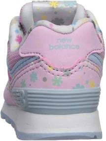 img 2 attached to 👟 New Balance Unisex-Child Girl's 574v1 Sneaker with Lace-up Fastening