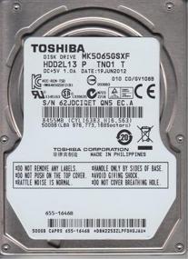 img 1 attached to 💽 Toshiba 500GB MK5065GSXF SATA 2.5-inch Internal Hard Drive - 5400 RPM - Drive Only