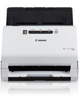 🖨️ сканер документов canon imageformula r40 для офиса: цветное двустороннее сканирование для пк и mac, простая установка для использования дома или в офисе + по для сканирования включено. логотип