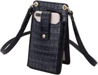 genuine blocking crossbody cellphone shoulder women's handbags & wallets for shoulder bags logo