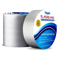 🛠️ tapel butyl waterproof tape - 2" x 16' - leak proof rubber putty butyl tape for rv repair, window sealing, and boat patching logo