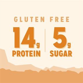 img 2 attached to 🍫 Clif Whey Protein Salted Caramel Cashew Bars - Gluten Free & Non-GMO - 1.98oz Complete Protein Snack (8 Count)