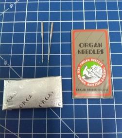 img 1 attached to 🧵 Versatile Assortment of 50 Home Sewing Machine Needles (ORGAN 15X1 SIZE#9,11,14, 16, 18) - 10pcs per Size!